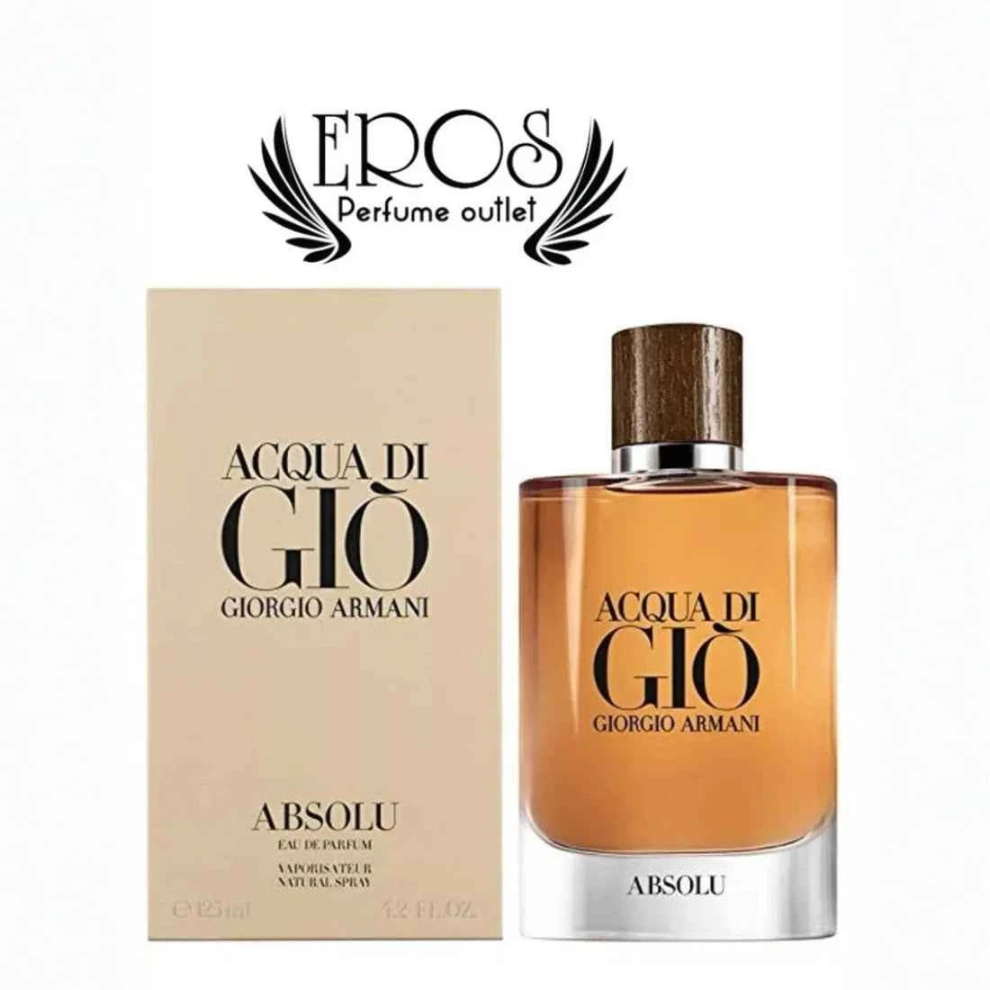 Acqua Di Gio Absolu by Giorgio Armani for Men – 4.2 oz / 125ml EDP Cologne