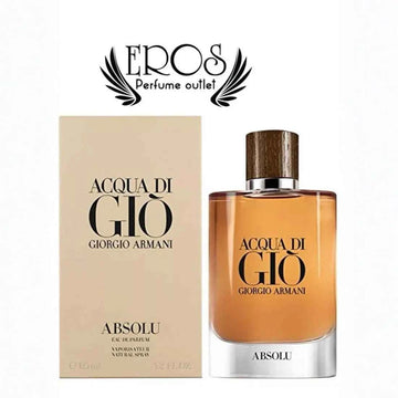 Acqua Di Gio Absolu by Giorgio Armani for Men – 4.2 oz / 125ml EDP Cologne