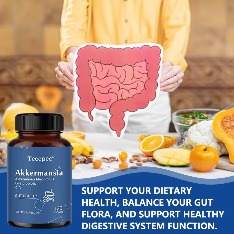 Akkermansia muciniphila live probiotic 120 capsules
