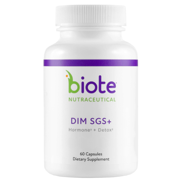 Biote DIM SGS+ Hormone & Detox Support – 60 Capsules 