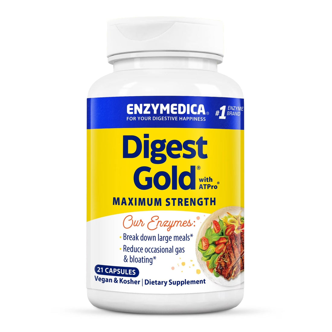 Enzymedica Digest Gold digestive enzymes 21 capsules