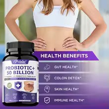 High potency probiotic 50 billion CFU dietary supplement