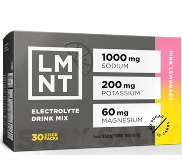 LMNT Electrolyte Drink Mix – Pink Lemonade, 30 Stick Packs
