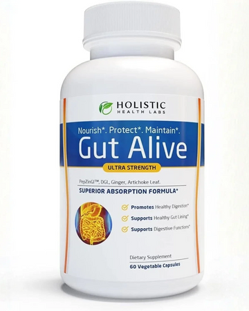 Gut Alive Ultra Strength gut health supplement 60 vegetable capsules