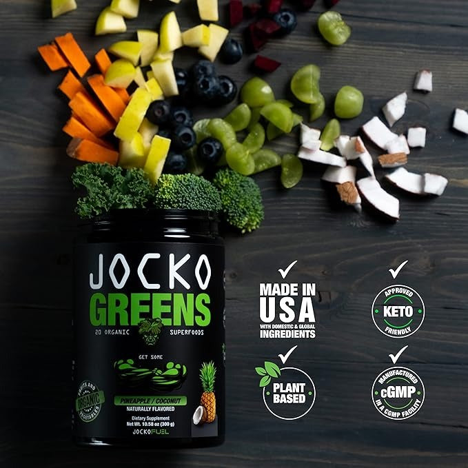 Jocko Fuel greens supplement container