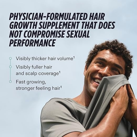 Men’s hair growth vitamins 1 month supply