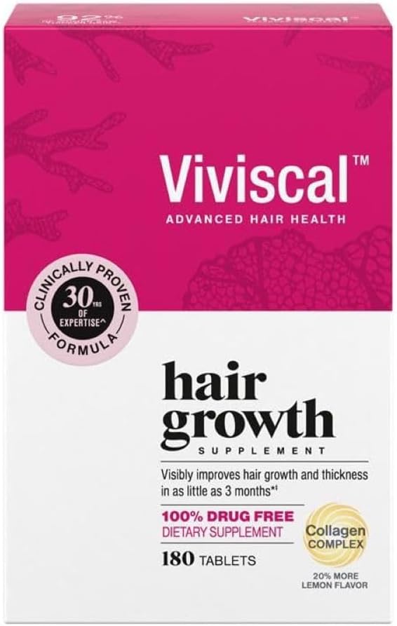 Viviscal advanced hair health dietary supplement