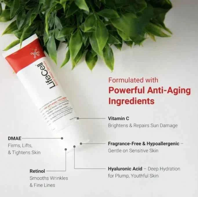 LifeCell South Beach Skincare All-In-One Anti-Aging Treatment – 2.54 oz