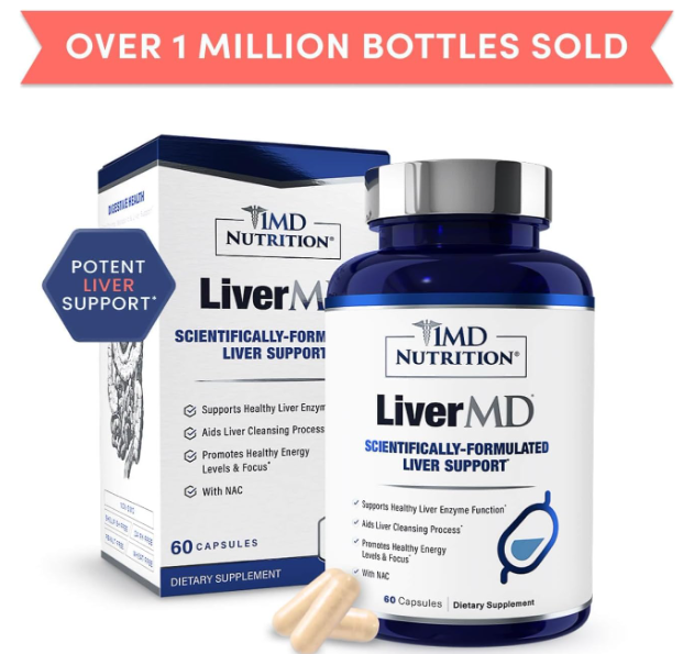 Liver support dietary supplement for daily wellness