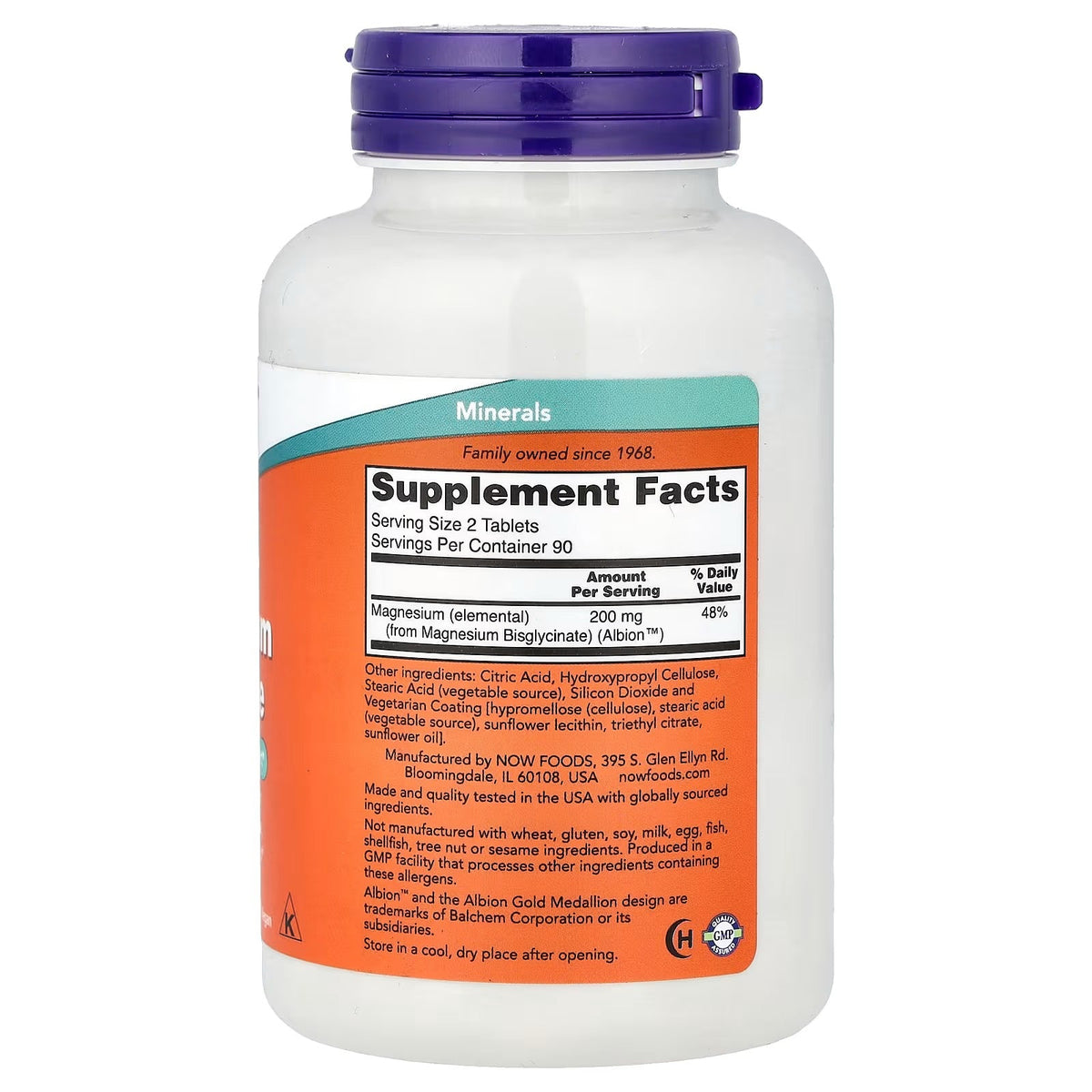 Magnesium Glycinate capsules and tablets for muscle support