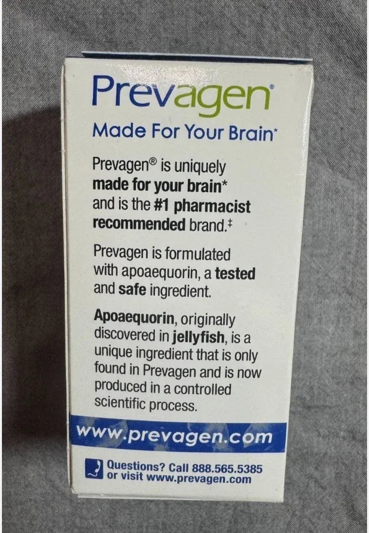 Prevagen 10mg Apoaequorin memory support supplement