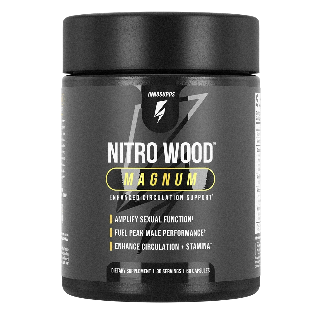 Nitro Wood Magnum nitric oxide booster capsules for blood flow support