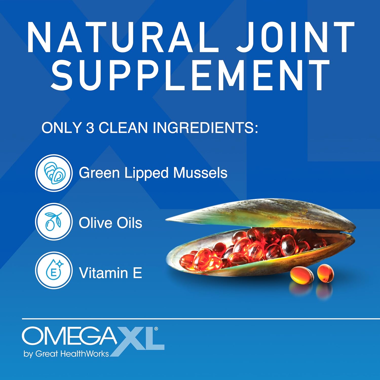 OmegaXL Joint & Muscle Support – Green Lipped Mussel Oil, 300 Softgels - WONEXA