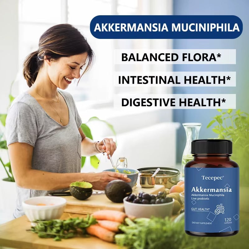 Akkermansia probiotic capsules gut health supplement