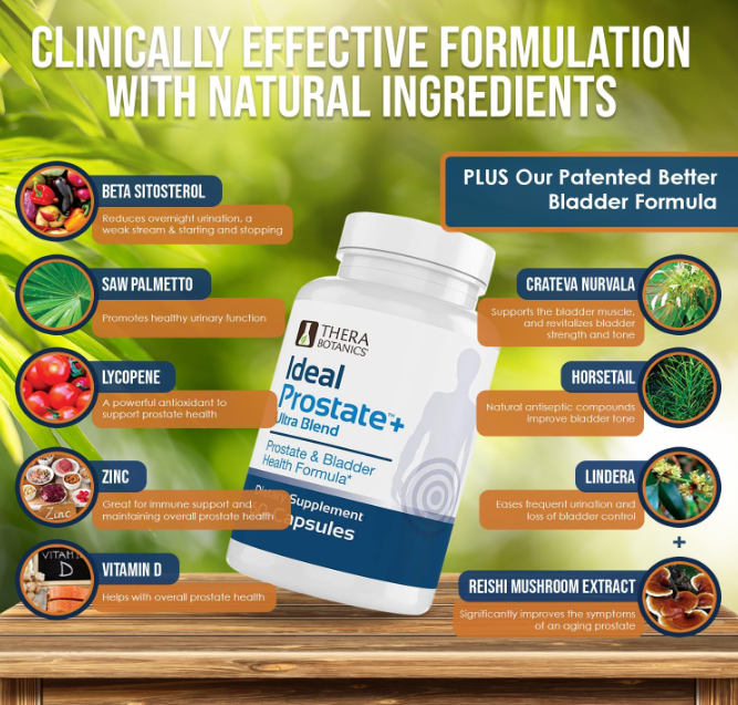 Natural prostate health supplement for men