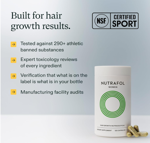 Nutrafol Women advanced hair growth nutraceutical