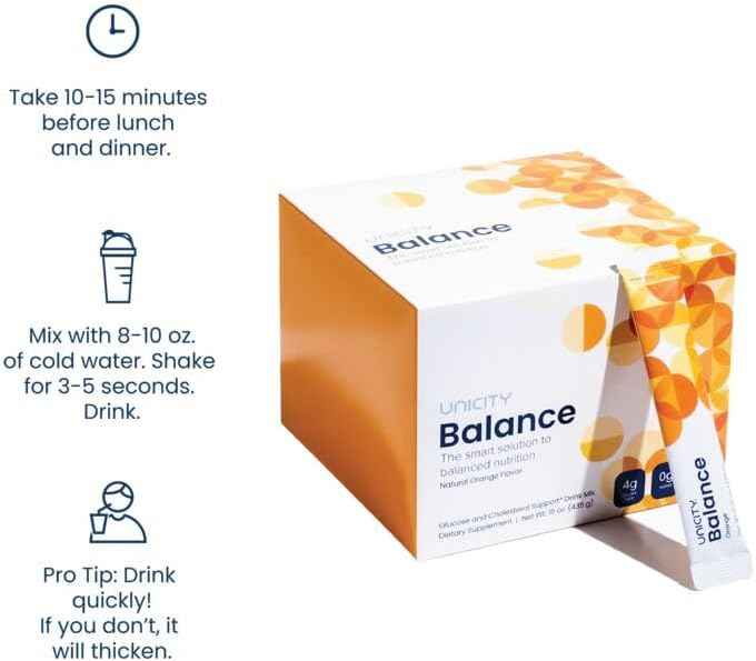 新品】ユニシティ バランス オレンジ 60包 Unicity Balance Orange Box