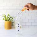 Unicity Balance 30ct packaging side view with ingredients and benefits