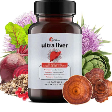 UpWellness Ultra Liver – Liver & Gallbladder Health Support, 60ct