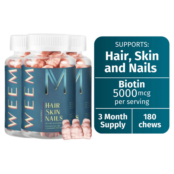 WEEM Hair Skin Nails supplements 