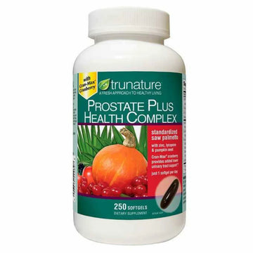 Trunature Prostate Health Complex 250 Softgels – Men’s Urinary & Prostate Wellness Support