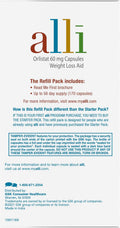 alli Weight Loss Aid Capsules – Orlistat 60mg, 120 Count Refill Pack - WONEXA