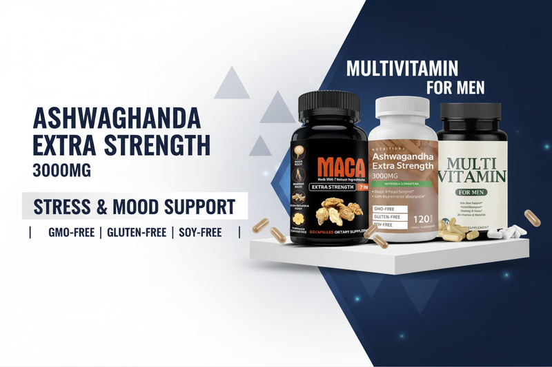 Ashwagandha & Multivitamin Banner