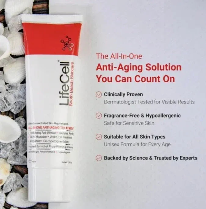 LifeCell South Beach all-in-one anti-aging treatment 2.54 oz - view 3